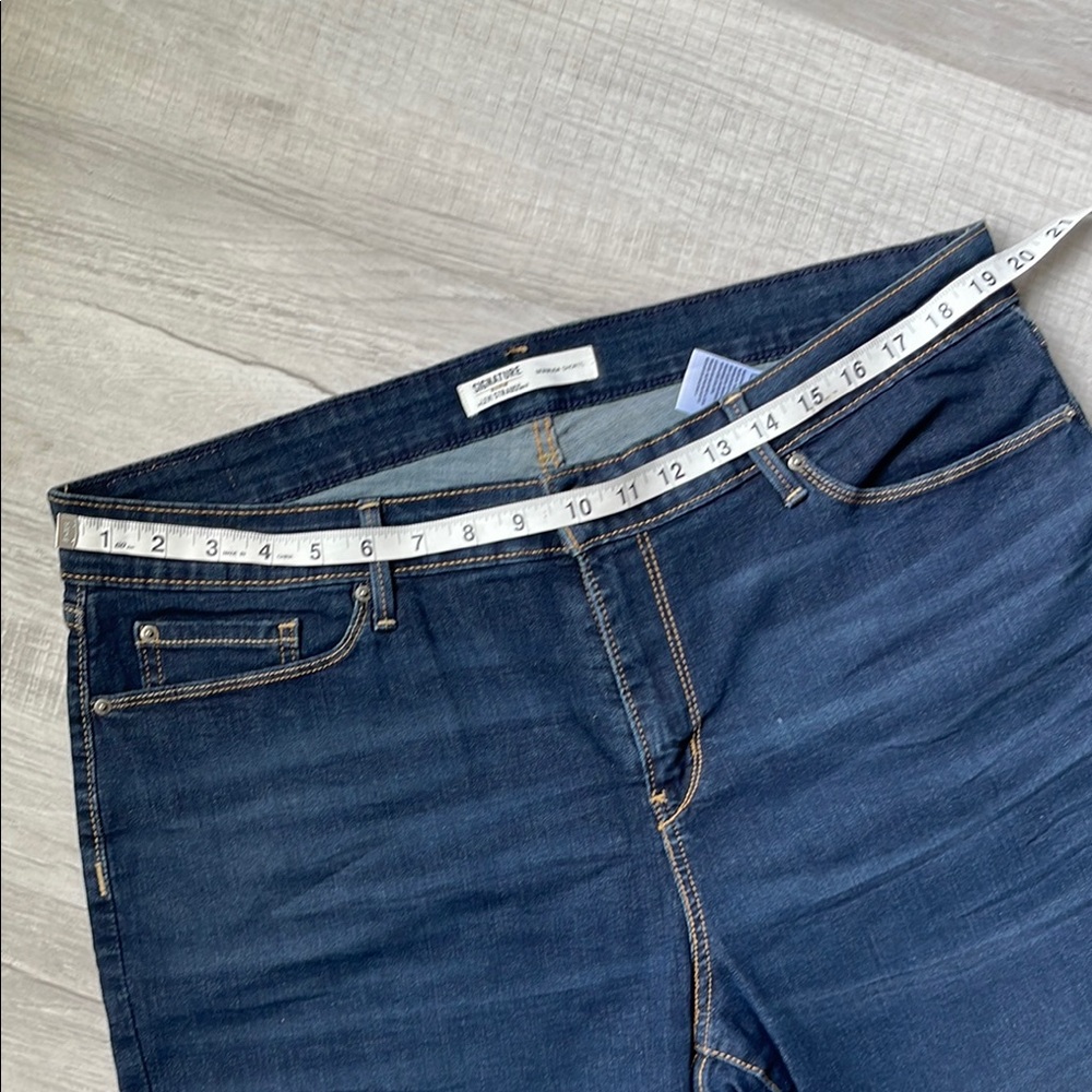 Levi Strauss Dark Blue Bermuda Shorts - Picture 6 of 13